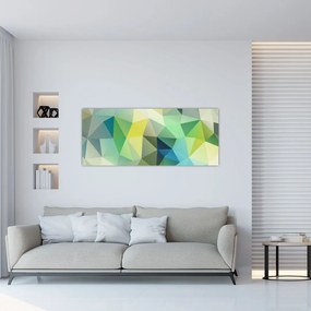 A geometriai absztrakció képe (120x50 cm)