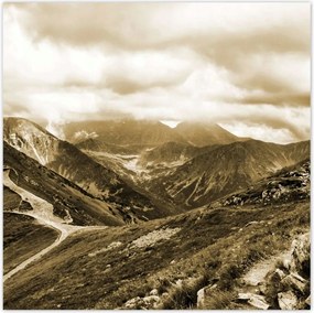 Poszterek 140x140 Tátra Lengyel hegyek Kilátás