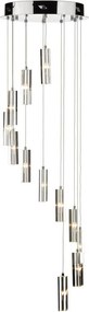 Dar Lighting GALILEO GAL1250-LED Függőlámpa 12x2W/G4/LED 68LM IP20
