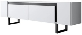 TV szekrény Yildiz - White, Black