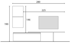 Infinity 2.0 4 db-os szett ólom / szürke