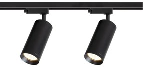 Spotlámpa sínrendszerrel MICA 4xGU10/10W/230V fekete