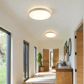 Brilagi - LED dimmelhető lámpatest GLASS POOL DOUBLE LED/48W/230V 40 cm bézs + távirányító