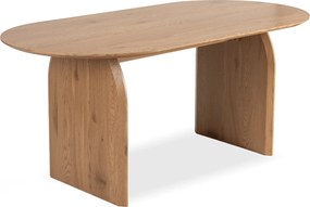 Modern ovális étkezőasztal TINO 190 cm tölgy