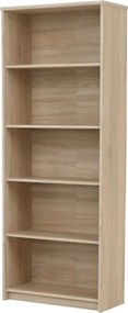 Nyitott polcos szekrény, sonoma tölgyfa, JOHAN 2 NEW 04