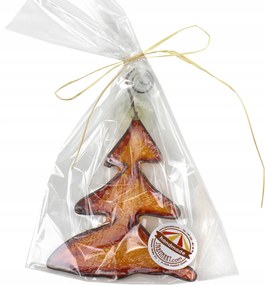 Kézműves karácsonyi dekoráció Narancssárga karácsonyfa