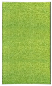 zöld kimosható lábtörlő 90 x 150 cm