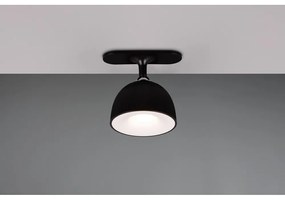 Fekete LED dimmelhető asztali lámpa csiptetővel (magasság 41 cm) Maxima – Trio