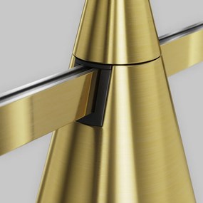 TR146-1-5W2.7K-BS-DE Keila Alumínium Sín lámpafej Sárgaréz Színű LED 5 W 2700 Kelvin 250 Lumen IP20
