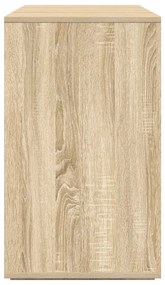 tölgy oldalszekrény Sonoma tölgy Mérnöki fa 135 x 41 x 75 cm