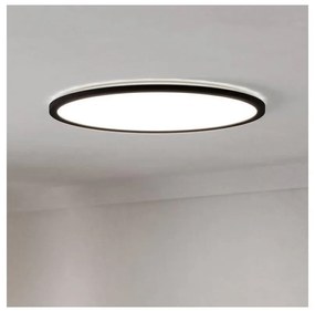 Eglo 901455-LED Dimmelhető fürdőszobai lámpa ROVITO-R 16,8W/230V pr.50cm IP44 fekete + távirányító