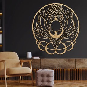 Faragott falfestmény napraforgóval - SOLARIS