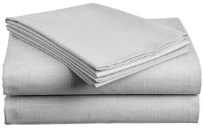 Pamut lepedő SLUB 140x240 cm világosszürke, 100% pamut Méret: 140 x 240 cm