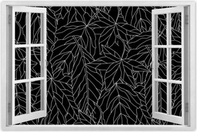 Poszterek 60x40 Leveles absztrakt