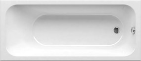 Ravak C731000000 - CHROME fürdőkád 160x70 cm akril/fehér
