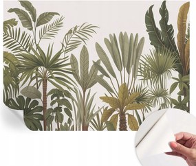 Öntapadós Mosható Fali Fotótapéta Egzotikus levelek 208x146 cm