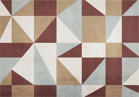 Vinil Fotótapéta Flizelin Absztrakt Art Deco Beton Barna 312x219