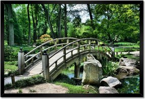 Poszterek keretben 60x40 Fa híd