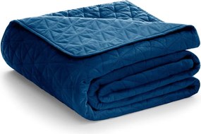 Laila Royal kék ágytakaró, 220 x 240 cm - AmeliaHome