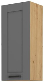 Felső konyhaszekrény Lucid 40 G 90 1F (artisan tölgy + dustgrey). 1045606