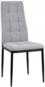 PreHouse Elegáns szürke színű konyhai szék kárpitozással