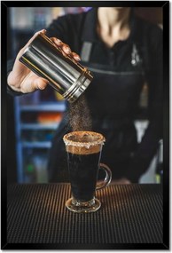 Poszterek keretben 40x60 Csapos koktél bár