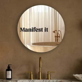 Tükör matrica S4 – Manifest it