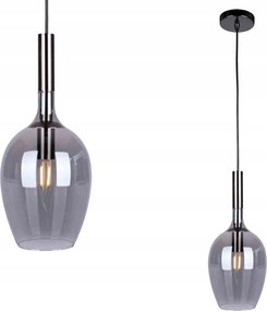 Lugano Smoked függőlámpa 1xE14