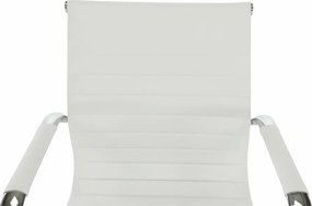 Tárgyalószék, fehér, AZURE 2 NEW TYP 2