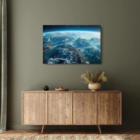 Kép - Kilátás az űrből (90x60 cm)