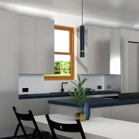 Brilagi - Csillár zsinóron POKER 1xGU10/25W/230V kék