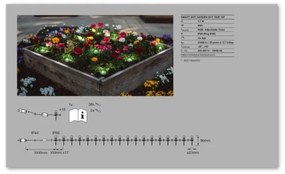 Ledvance SMART+ kültéri RGB LED dekorációs lámpa 18xLED/4W/230V IP65 Wi-Fi