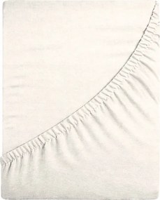 Jersey Gumis Lepedő 80x160 Vastag DeLux 155g Elefántcsont