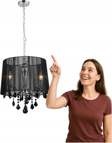 Cornelia függőlámpa MDM-2572/3 Bk Italux