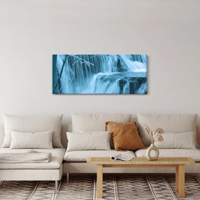 Kép - jeges vízesések (120x50 cm)