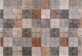 Fotótapéta Flizelin Fal a Hálószobába Ornamentális csempe 152x104 Ragasztó