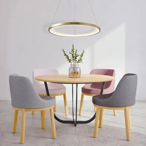 LED Csillár zsinóron LEA LED/20W/230V 4000K átm. 50 cm arany