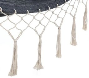 Deuba Függőágy rojtokkal 320x150 cm - szürke
