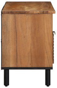 TV állvány 100x33,5x46 cm Tömör akácfából