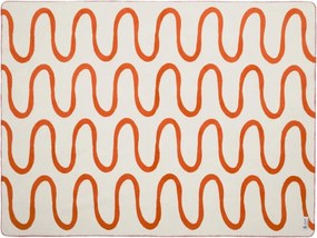 Narancssárga takaró 150x200 cm Swirl – noo.ma