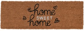 Home sweet home kókusz lábtörlő, 25 x 75 cm