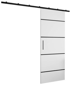Tolóajtó 80 cm Zodiac IV (matt fehér). 1074257