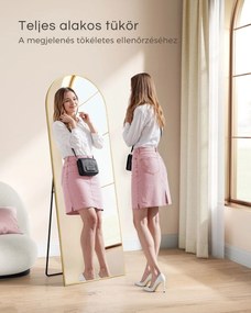 UMBRA ívelt tükör, 160x50 cm, arany SongmicsHome