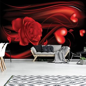 Fotótapéta - Piros szív (152,5x104 cm)