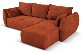 Narancssárga sarokkanapé (jobb oldali) Matera – Cosmopolitan Design