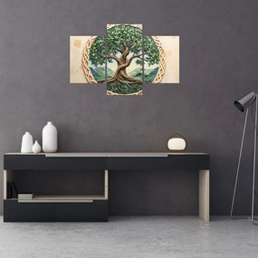 Kép – Fonott életfa (90x60 cm)