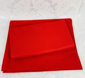 Klasszikus lepedő piros TiaHome - 200x220cm