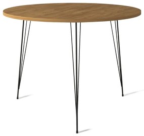 Étkezőasztal SANDALF 75x90 cm barna