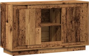 vidaXL antik fa színű szerelt fa tálalószekrény 102 x 35 x 60 cm