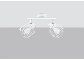 Sollux SL.1112 - Spotlámpa BELUCI 2xE14/40W/230V fehér